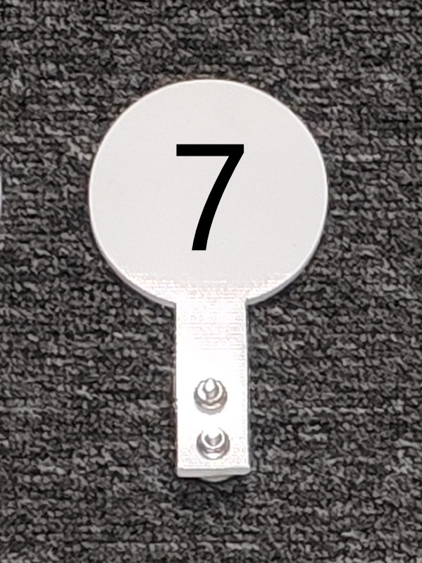 7cm target