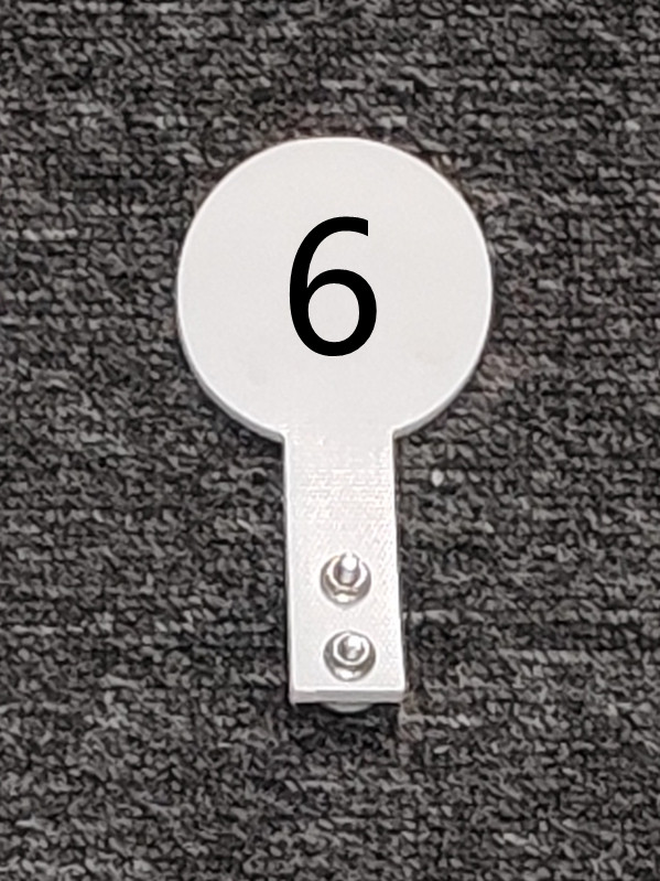 6cm target